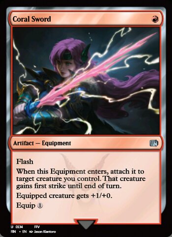 Coral Sword