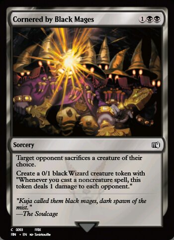 Cornered by Black Mages