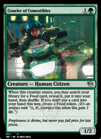 Courier of Comestibles