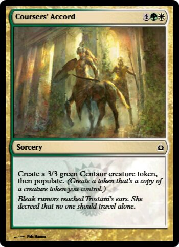 Coursers' Accord