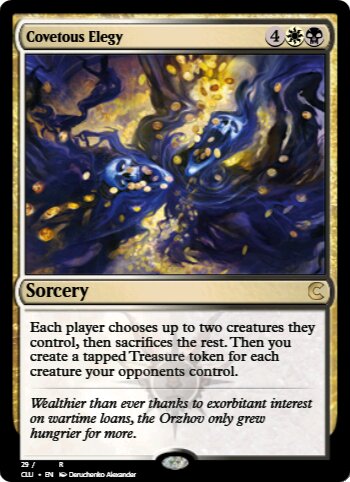 Covetous Elegy