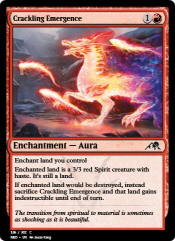 Crackling Emergence