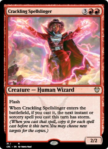 Crackling Spellslinger