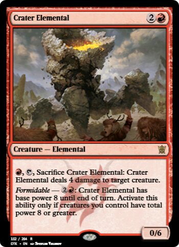 Crater Elemental