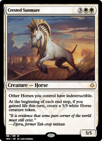 Crested Sunmare