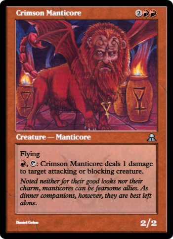 Crimson Manticore