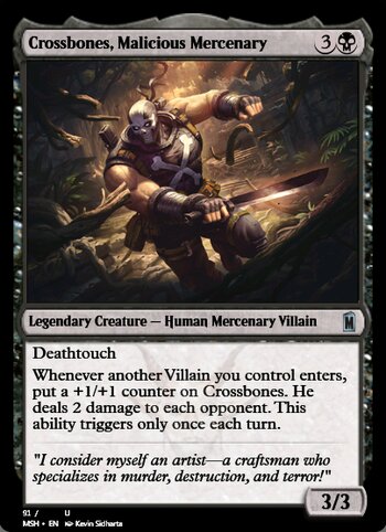Crossbones, Malicious Mercenary