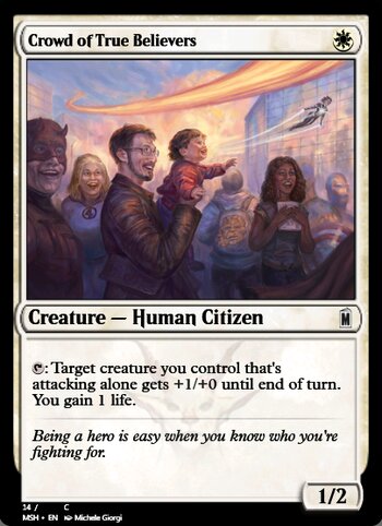 Crowd of True Believers