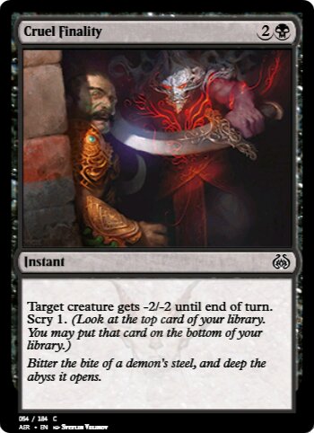 Cruel Finality