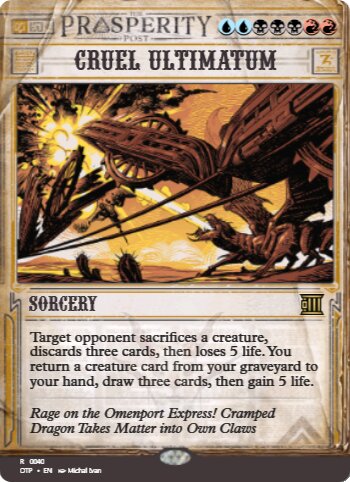 Cruel Ultimatum