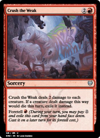 Crush the Weak