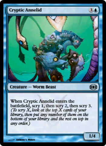 Cryptic Annelid