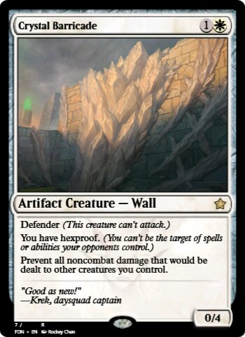 Crystal Barricade