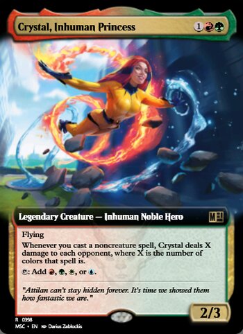 Crystal, Inhuman Princess