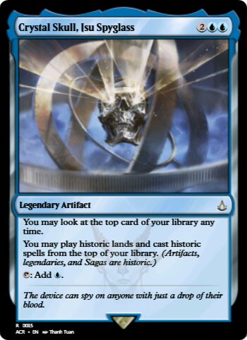 Crystal Skull, Isu Spyglass