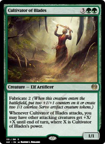 Cultivator of Blades