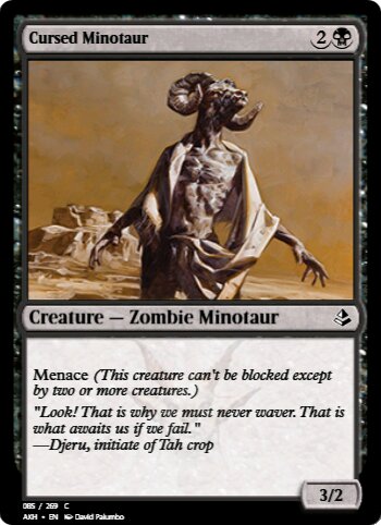 Cursed Minotaur