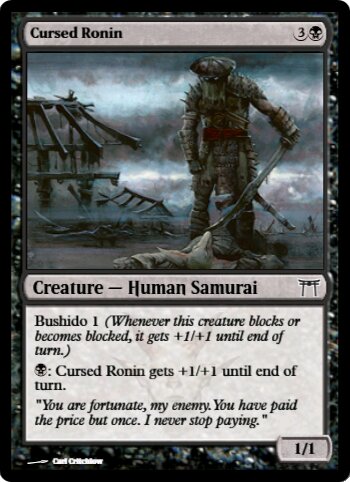 Cursed Ronin