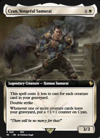 Cyan, Vengeful Samurai