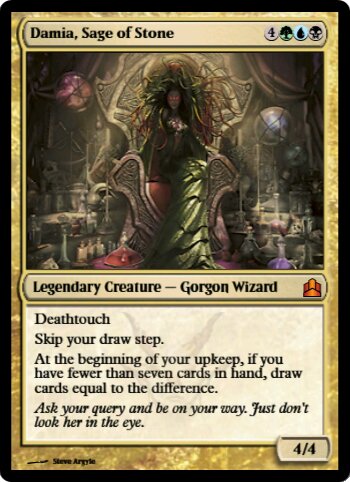 Damia, Sage of Stone