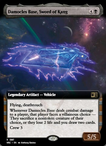 Damocles Base, Sword of Kang