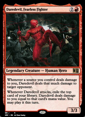 Daredevil, Fearless Fighter