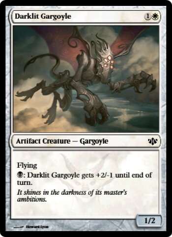 Darklit Gargoyle