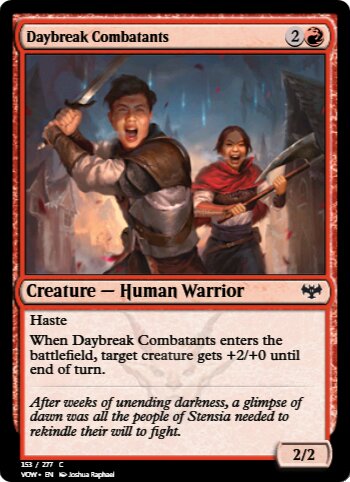 Daybreak Combatants