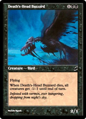 Death's-Head Buzzard
