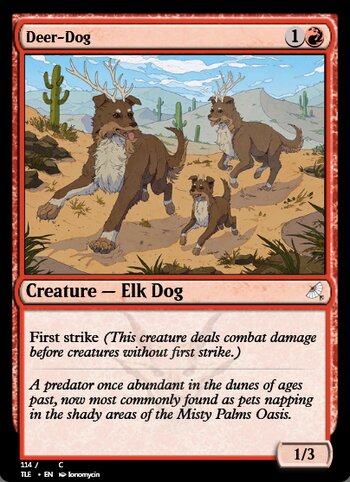 Deer-Dog