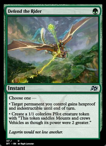 Defend the Rider