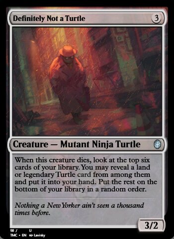 Definitely Not a Turtle