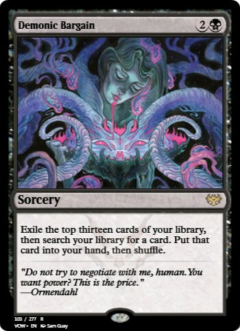Demonic Bargain