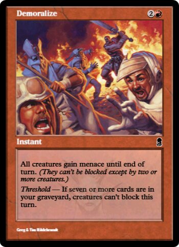 Demoralize