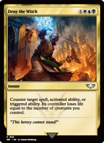 Deny the Witch