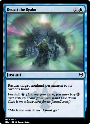 Depart the Realm