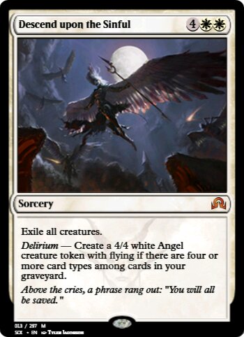 Descend upon the Sinful