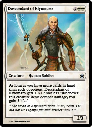 Descendant of Kiyomaro