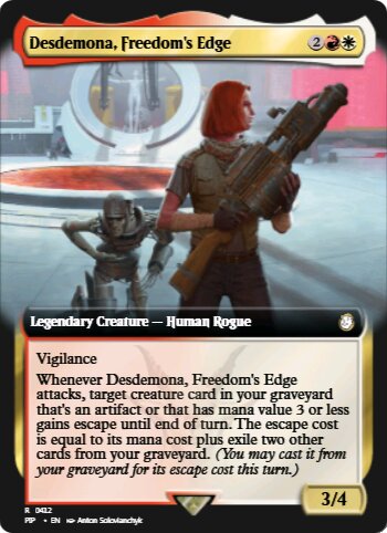 Desdemona, Freedom's Edge