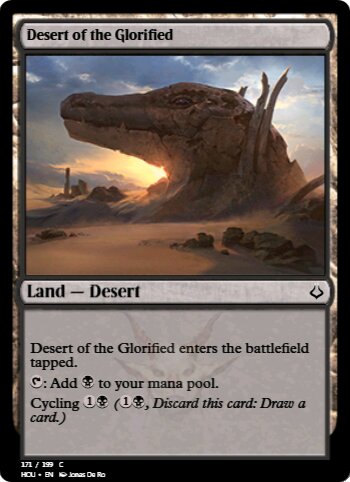Desert of the Glorified