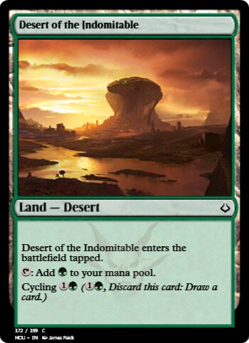Desert of the Indomitable