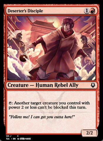 Deserter's Disciple