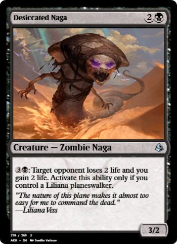Desiccated Naga