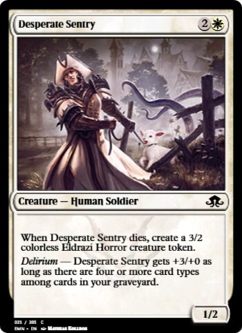 Desperate Sentry