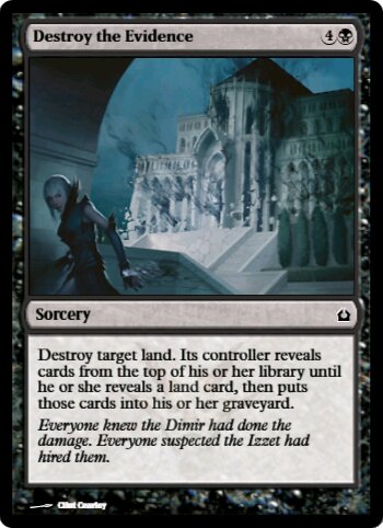 Destroy the Evidence