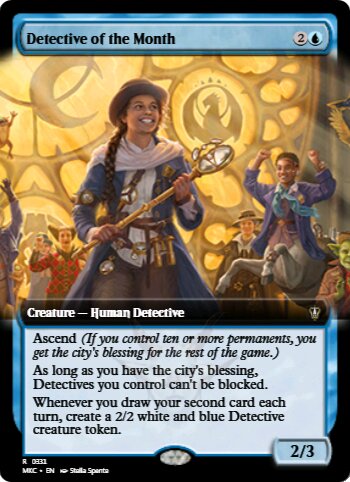 Detective of the Month