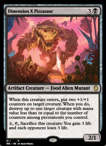 Dimension X Pizzasaur