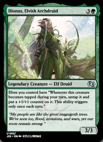 Dionus, Elvish Archdruid