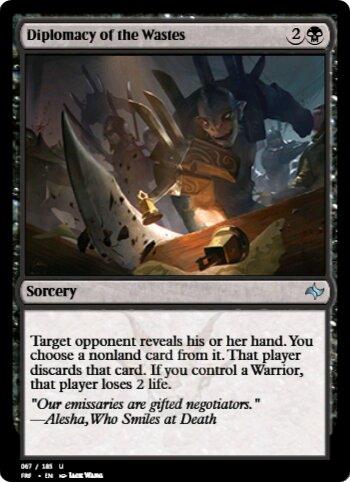Diplomacy of the Wastes