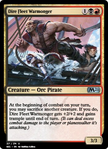 Dire Fleet Warmonger
